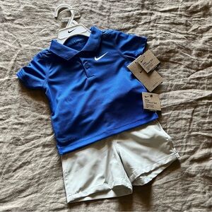 Nike • Polo Shirt and Shorts Set